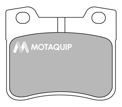 LVXL862 MOTAQUIP Комплект тормозных колодок, дисковый тормоз