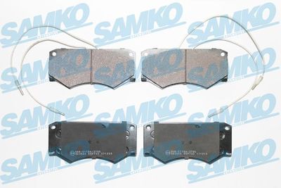 5SP733 SAMKO Комплект тормозных колодок, дисковый тормоз