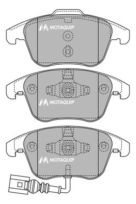 LVXL1405 MOTAQUIP Комплект тормозных колодок, дисковый тормоз