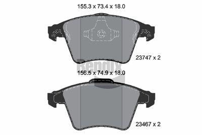 BPD1604 BENDIX Braking Комплект тормозных колодок, дисковый тормоз