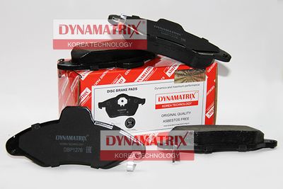 DBP1276 DYNAMATRIX Комплект тормозных колодок, дисковый тормоз