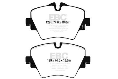 DP22245 EBC Brakes Комплект тормозных колодок, дисковый тормоз