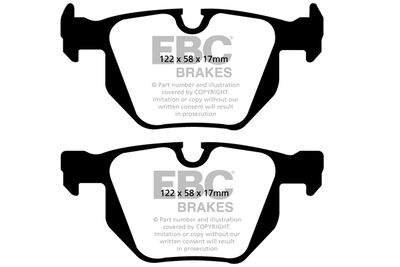 DP51588NDX EBC Brakes Комплект тормозных колодок, дисковый тормоз