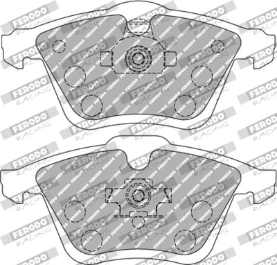 FCP1765Z FERODO RACING Комплект тормозных колодок, дисковый тормоз