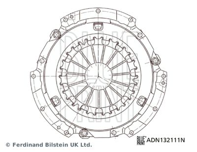  ADN132111N BLUE PRINT Нажимной диск сцепления