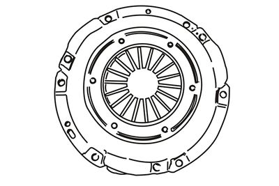  161033 WXQP Нажимной диск сцепления