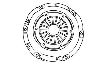  361553 WXQP Нажимной диск сцепления