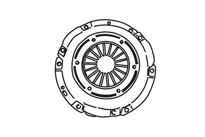  260515 WXQP Нажимной диск сцепления