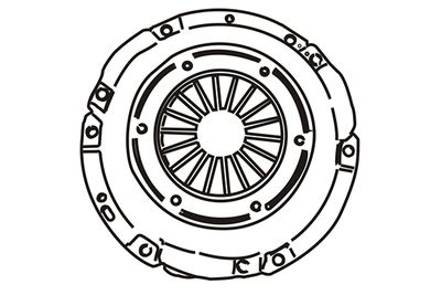  161023 WXQP Нажимной диск сцепления
