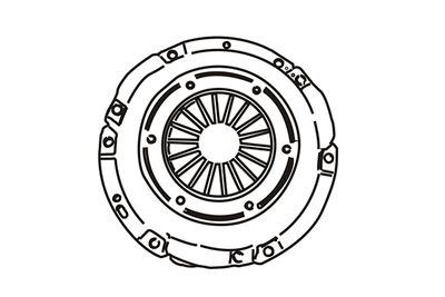  260521 WXQP Нажимной диск сцепления