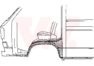  5870156 VAN WEZEL Крыло