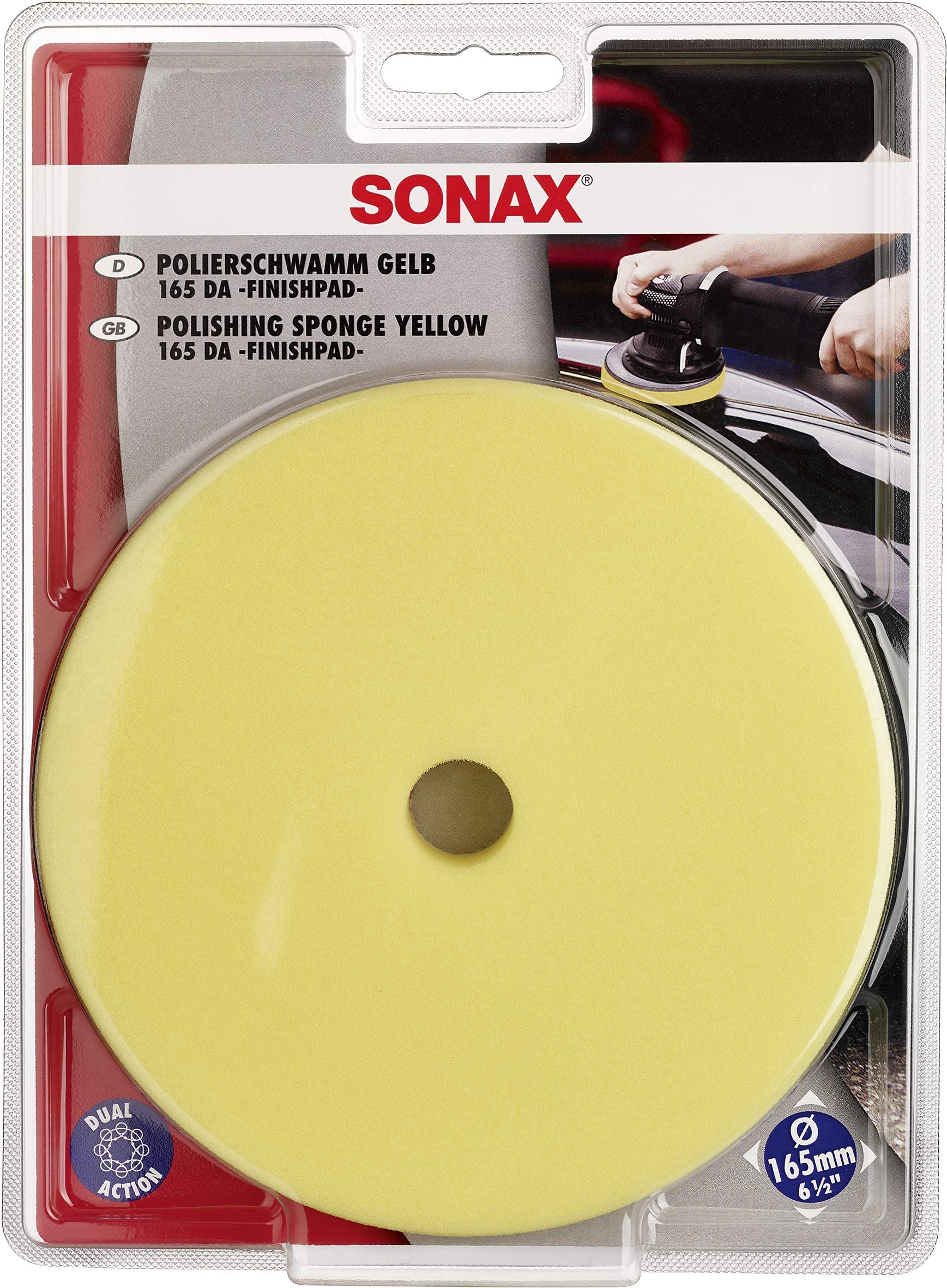  SX493 500 круг полировальный! средний Orbital Polishing Pad medium 165mm