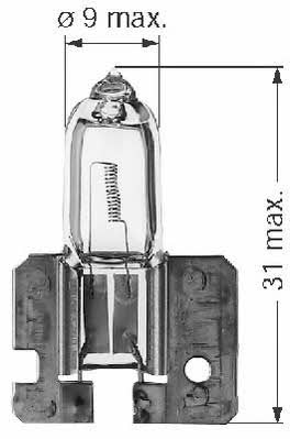  Лампа галогенная H2 12V 55W 112552 Beru 112552