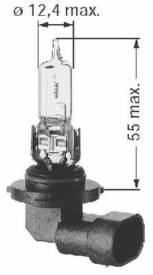  Лампа галогенная HB3 12V 60W 112650 Beru 112650