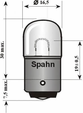  Лампа накаливания 730704 Spahn gluhlampen 730704