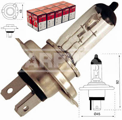  Лампа галогенная H4 12V 6055W 79780237 Carpriss 79780237