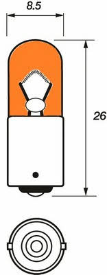  Лампа накаливания VBU233A Motorquip VBU233A