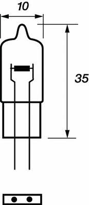  Лампа накаливания VBU434B Motorquip VBU434B