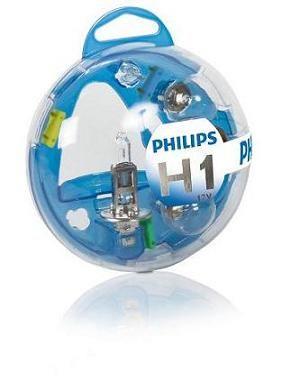  Набор запасных ламп Philips Essential Box H1 12V 55717EBKM Philips 55717EBKM