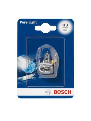  Лампа галогенная Bosch Pure Light H3 12V 55W 1987301006 Bosch 1 987 301 006