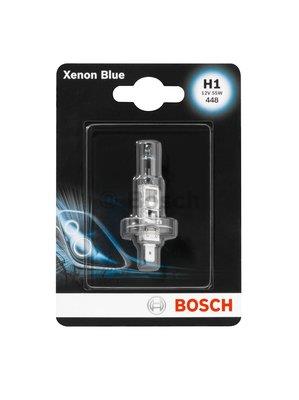  Лампа галогенная Bosch Xenon Blue H1 12V 55W 1987301011 Bosch 1 987 301 011