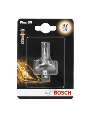  Лампа галогенная Bosch Plus 50 H7 12V 55W 1987301042 Bosch 1 987 301 042