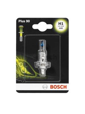  Лампа галогенная Bosch Plus 90 H1 12V 55W 1987301076 Bosch 1 987 301 076