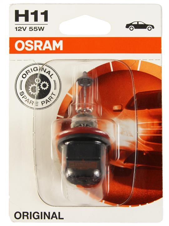  Лампа галогенная Osram Original H11 12V 55W 6421101B Osram 64211-01B