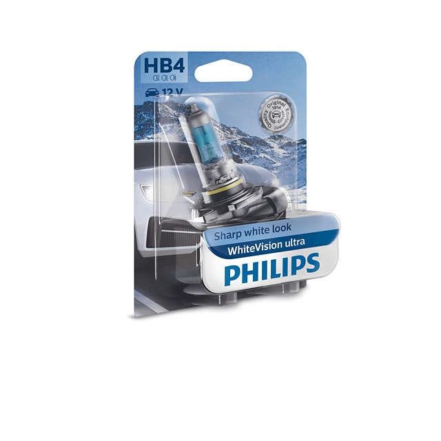  Лампа галогенная Philips WhiteVision Ultra HB4 12V 51W 9006WVUB1 Philips 9006WVUB1