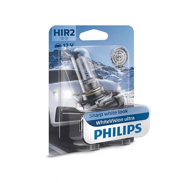  Лампа галогенная Philips WhiteVision Ultra HIR2 12V 55W 9012WVUB1 Philips 9012WVUB1