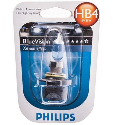  Лампа галогенная HB4 12V 51W 9006BVB1 Philips 9006 BV B1