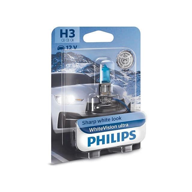  Лампа галогенная Philips WhiteVision Ultra H3 12V 55W 12336WVUB1 Philips 12336WVUB1