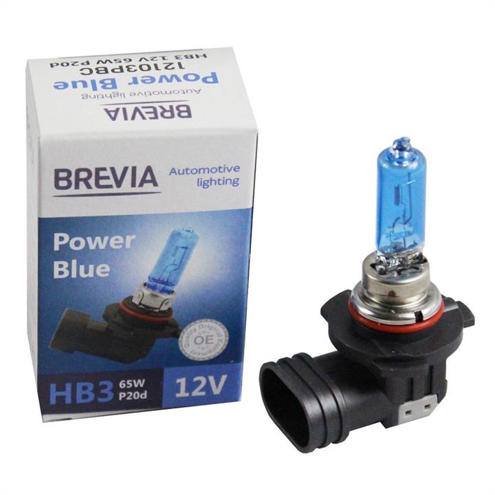  Лампа галогенная Brevia Power Blue HB3 12V 65W 12103PBC Brevia 12103PBC