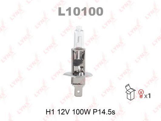  Лампа галогенная H1 12V 100W L10100 LYNXauto L10100