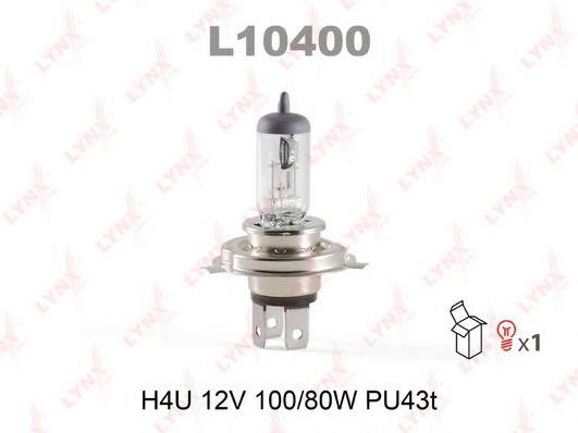  Лампа галогенная H4U 12V 10080W L10400 LYNXauto L10400