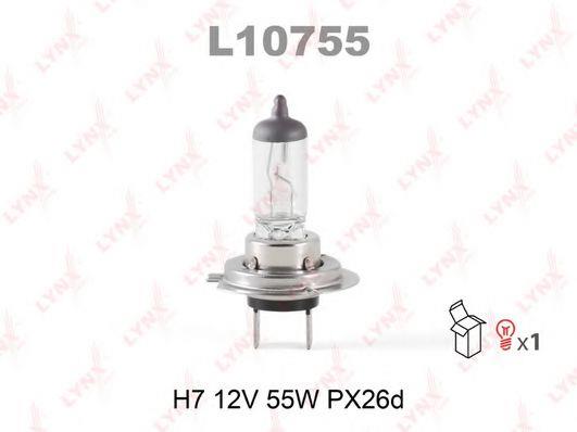  Лампа галогенная H7 12V 55W L10755 LYNXauto L10755