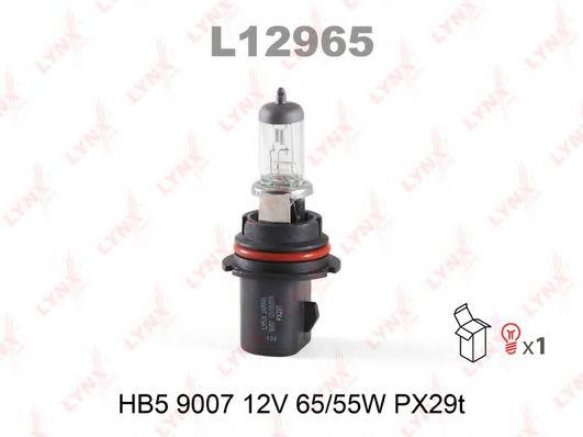  Лампа галогенная HB5 12V 6555W L12965 LYNXauto L12965