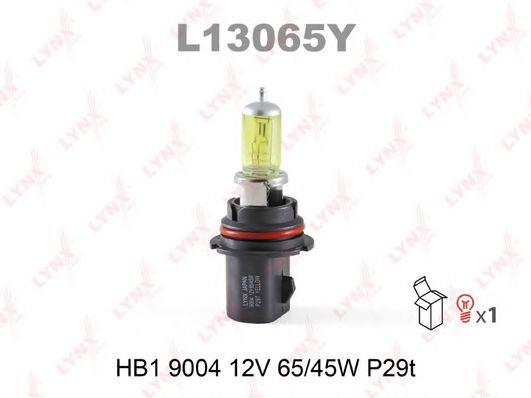  Лампа галогенная HB1 12V 6545W L13065Y LYNXauto L13065Y