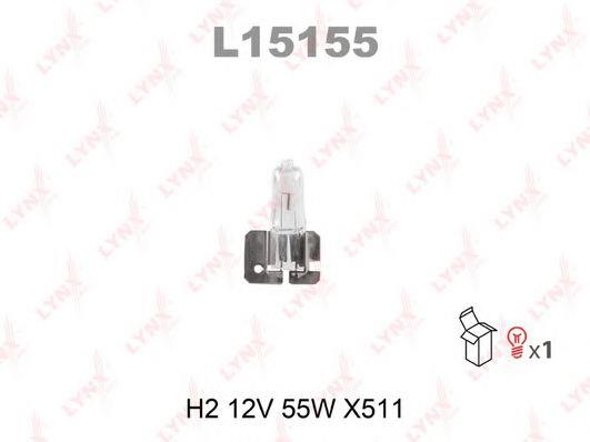  Лампа галогенная H2 12V 55W L15155 LYNXauto L15155