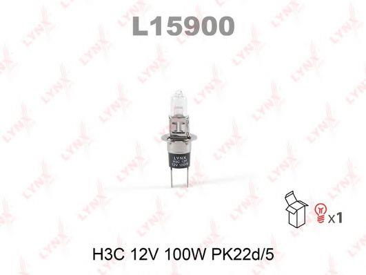  Лампа галогенная H3C 12V 100W L15900 LYNXauto L15900