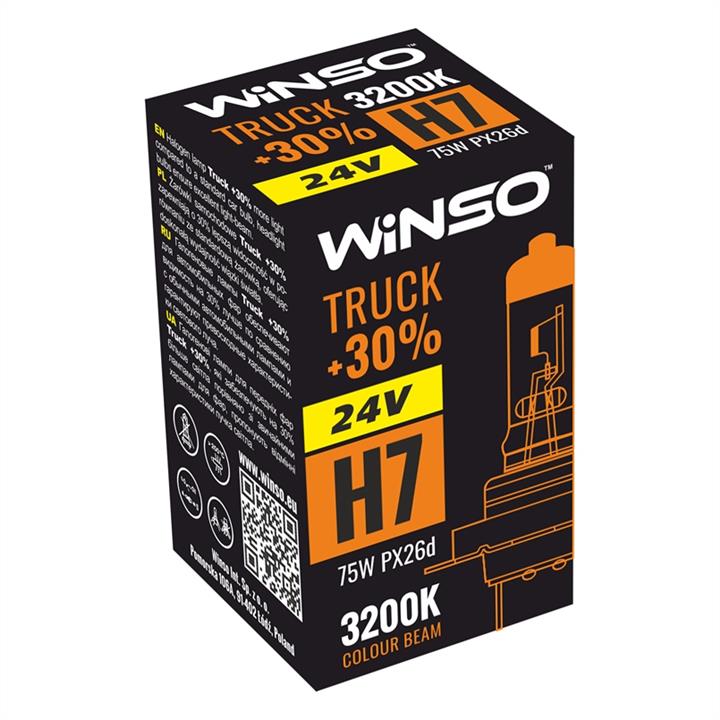  Лампа галогенная Winso Truck +30% H7 24V 75W 724700 Winso 724700