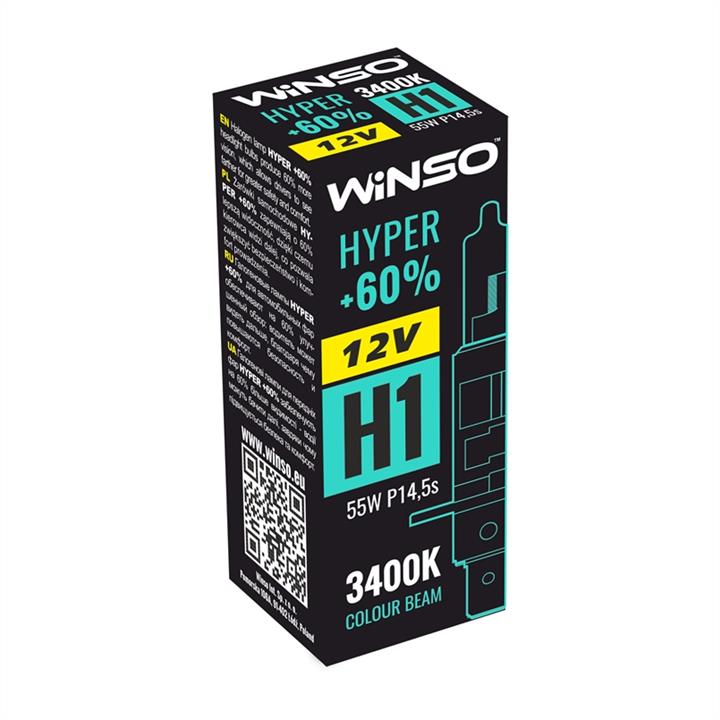  Лампа галогенная Winso Hyper +60% H1 12V 55W 712120 Winso 712120