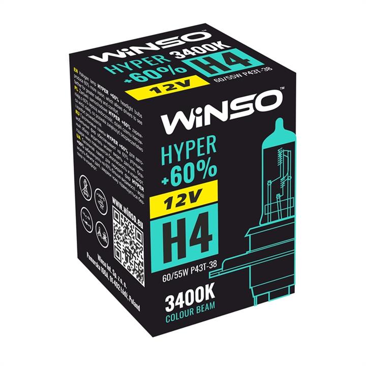  Лампа галогенная Winso Hyper +60% H4 12V 6055W 712420 Winso 712420