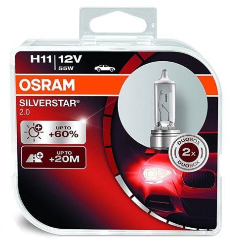  Лампа галогенная 64211SV2HCBDUO Osram 64211 SV2 HCB DUO