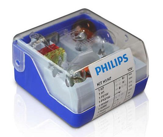  Набор запасных ламп Philips Single Kit H1H7 12V 55010SKKM Philips 55010SKKM