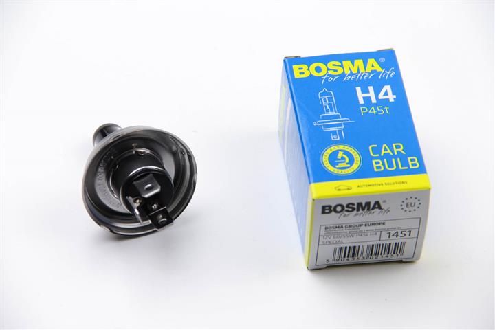  Лампа галогенная BOSMA SPECIAL H4 12V 6055W 1451 BOSMA 1451