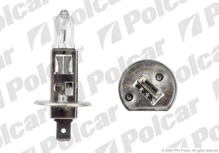  Лампа галогенная Polcar H1 12V 55W 99ZS048A Polcar 99ZS048A