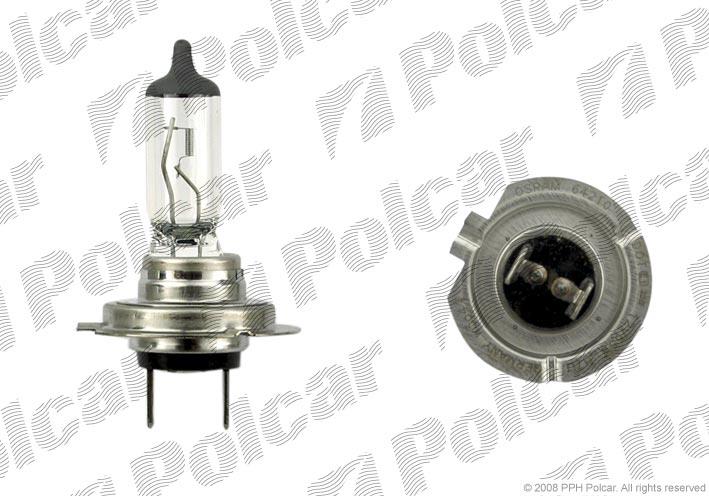  Лампа галогенная Polcar H7 12V 55W 99ZS172A Polcar 99ZS172A