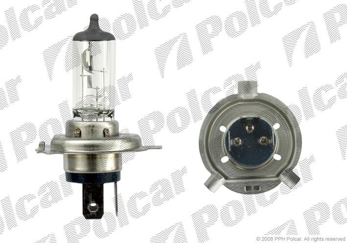  Лампа галогенная H4 12V 6055W 99ZS006A Polcar 99ZS006A