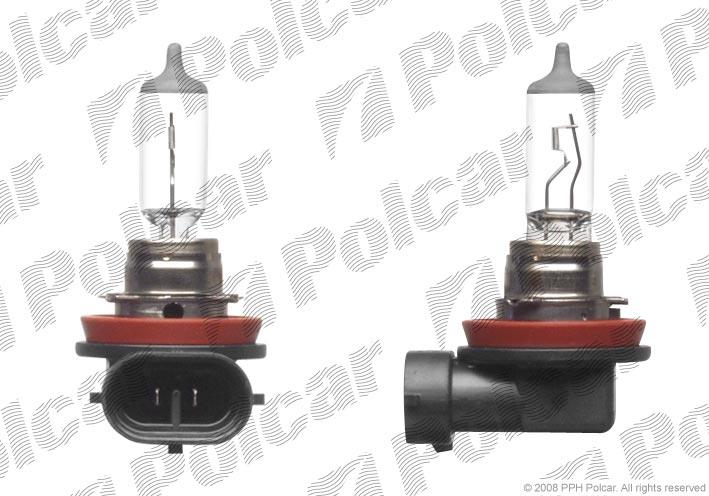  Лампа галогенная H8 12V 35W 99ZS008A Polcar 99ZS008A